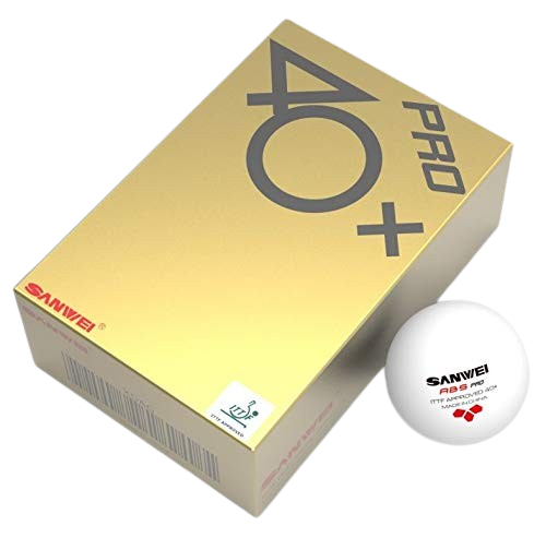 Sanwei 40 and ABS PRO 3 Star Table Tennis Balls Pack of 6 ball Supplier in mumbai